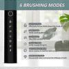 6-Speed Sonic Electric Toothbrush 3 Colors Adult Rechargeable Soft-Bristled Couple Toothbrush Male And Female Students Waterproof Toothbrush 25-26