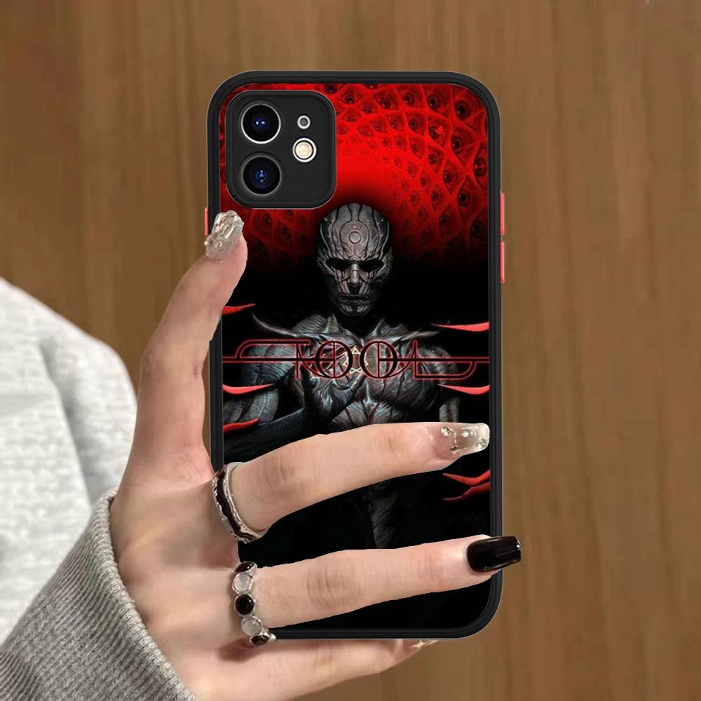 

Classic Band T-Tool Matte Translucent Phone Case For Iphone 16 ProMax 15 14 13 12 11 X XS PRO Plus iphone 11pro