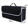 Sac de rangement pour coffre de voiture, sac de rangement en feutre de grande capacité pour outils de voiture, boîte de rangement pour articles divers, sac antidérapant et anti-poussière