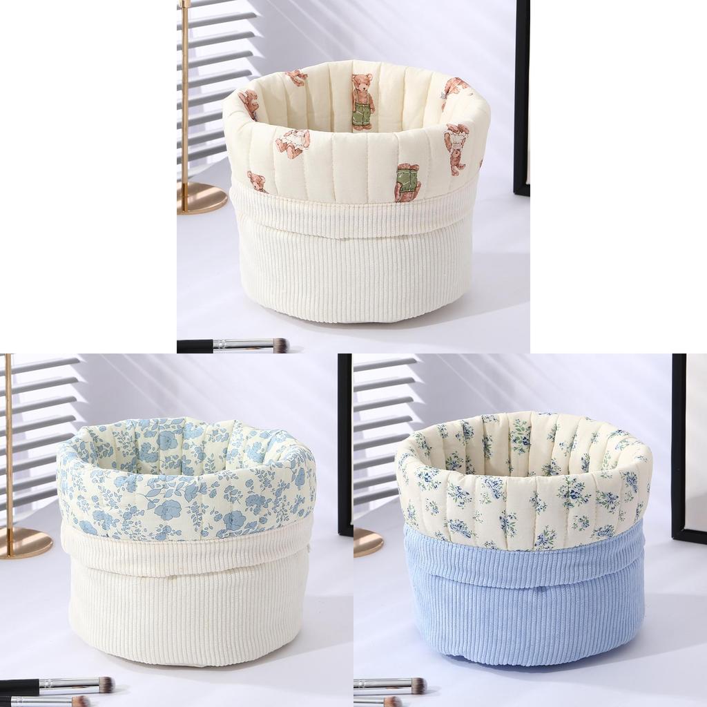 Basic Makeup Organizer With Cotton Material For Travel And Home Use
