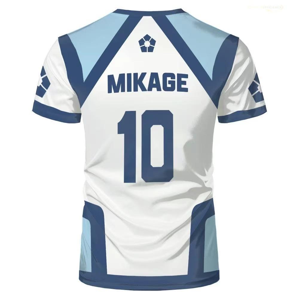 Summer Round Neck 3D Printed Jersey, Fashionable Casual Short Sleeved Men's T-shirts