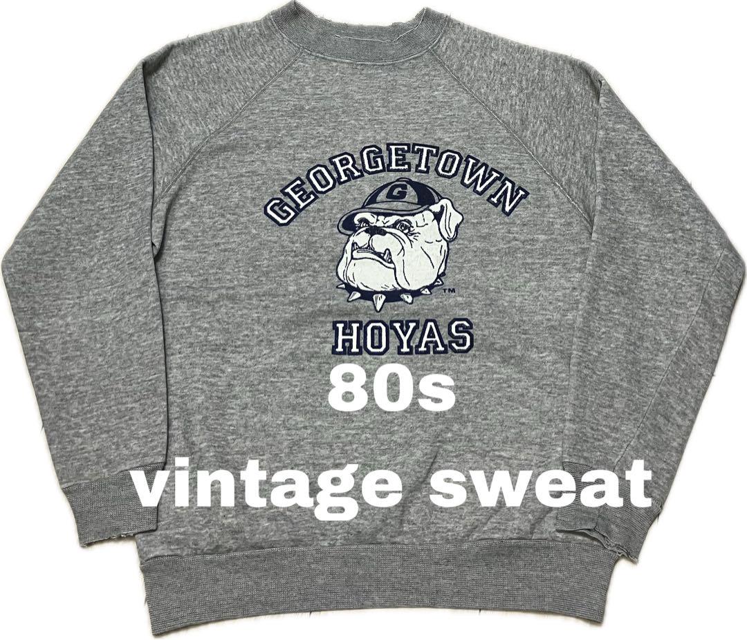

[Б/У] Винтажный свитшот 80-х Georgetown Hoyas Бульдог