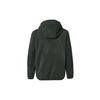 Nike Sportswear Essentials+ Embroidered Logo Velour Hooded Jacket Men Outerwear Green DD4883-355