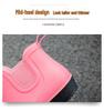 Korean Style Women's Low-Cut Non-Slip Rubber Rain Boots - Fashionable, Short, and Warm