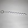 Adult Unisex Anal Beads Butt Plug G-spot Masturbation Sex Toys with Pull Ring
