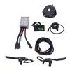 Electric Bike Controller Kit ABS Waterproof 15A LCD7C Panel Thumb Throttle Brake Bicycle Accessories for 250W Motor