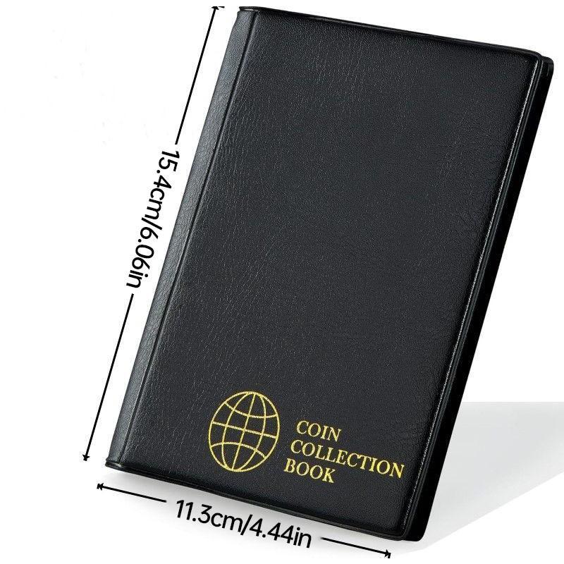 120/60 Grid Commemorative Coins Storage Organizer Clear PVC Money Holder Album Large-Capacity Coin Binder Collection