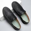 Men's Casual Leather Shoes Business Loafers Moccasin Breathable Slip On Boat Soft Driving Shoes