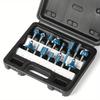 15 Pcs/Set 1/4 Shank Router Bit Set Woodworking Edge Trimming Straight Face Milling Cutter for Wood CNC Tungsten Solid Cutter.