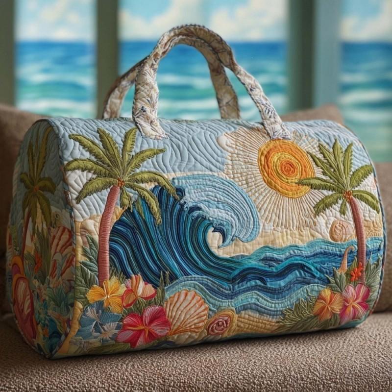Small Animal Sunflower Print Travel Bag Unisex Gym Sports Large Capacity Weekend Overnight