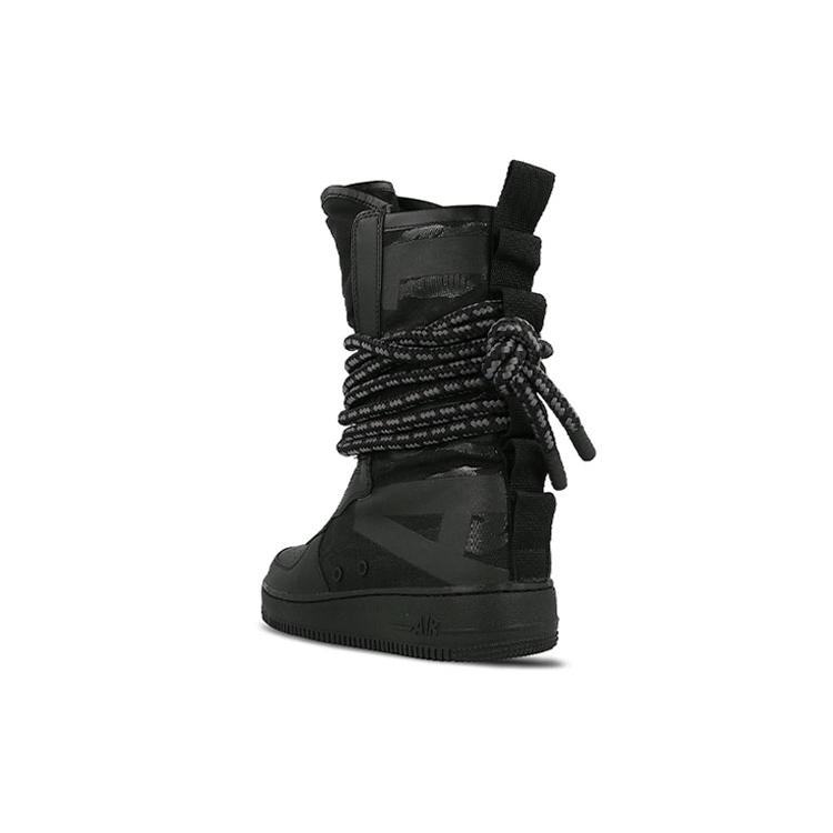 New Nike Sf Air Force 1 High Black Dark Grey AA1128-002