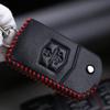 Leather Folding Car Key Fob Shell Cover Case Bag Protection For Mazda 2 Demio 3 5 6 CX7 CX9 RX8 MX5 Flip Remote Holder Protector