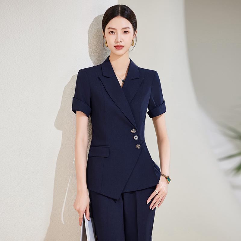 Goddess Style Professional Women's High-End Suit Skirt Set - Elegant Workwear for Mature Women