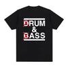 New Funny Drum and Bass T Shirt Rum and Ass Lovers Jokes Short Sleeve 100_ Cotton T-shirt Unisex Fashion Classic Oversized Shirt