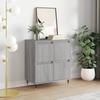 Vidaxl Chest of Drawers, Sonoma Oak Grey, 60X35X70 Cm, Wood-Based Material
