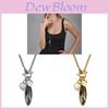 Geometric Crystal Necklace For Women With Gold Plated Snake Chain Winter Fashion Accessory