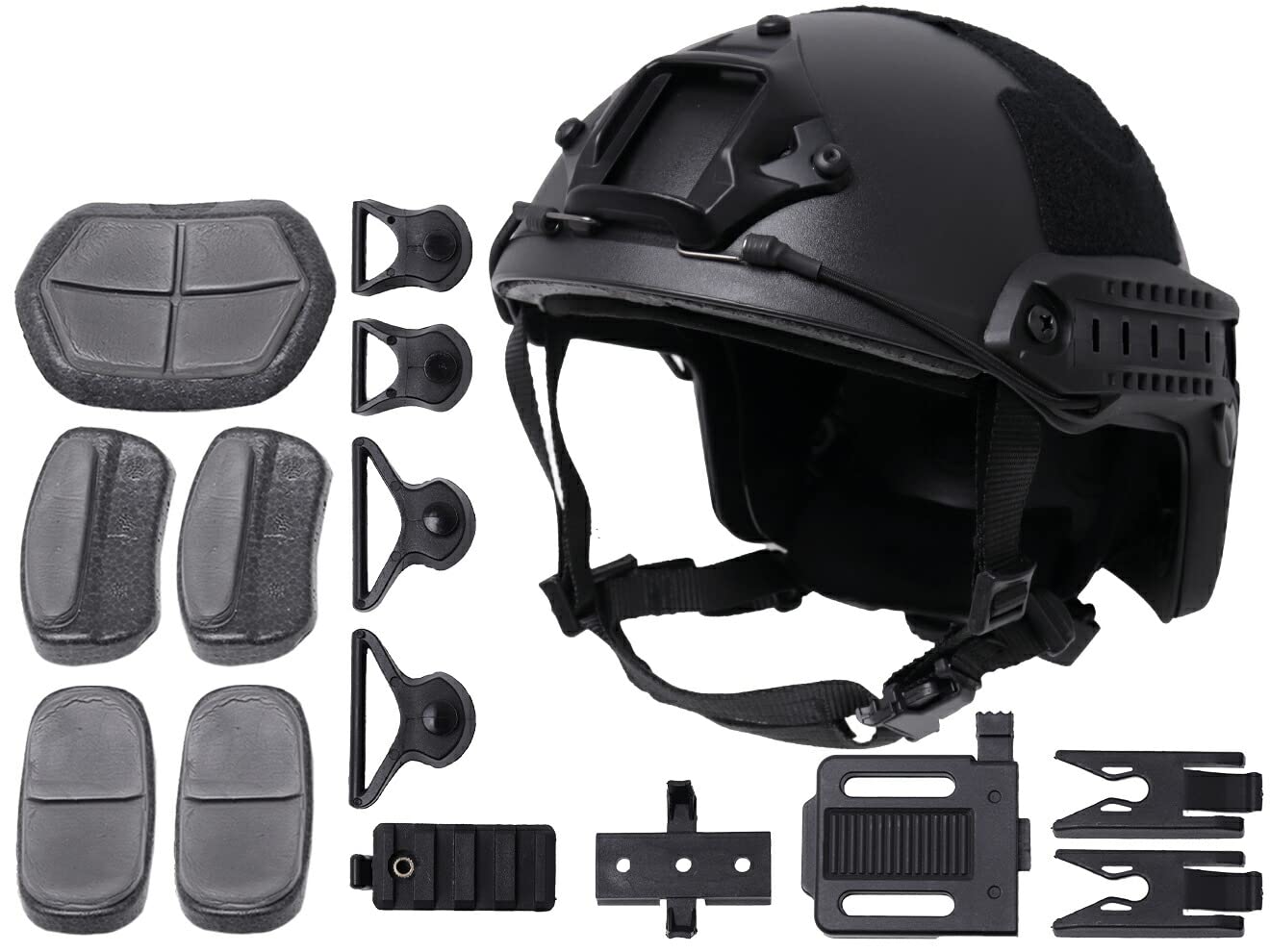 

Шлем WoSporT FAST типа MH Высококачественная версия Размер M BK