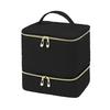 Large-capacity High-end Makeup Bag, Portable Double-layer Nail Polish Storage Bag, Handbag Storage Bag