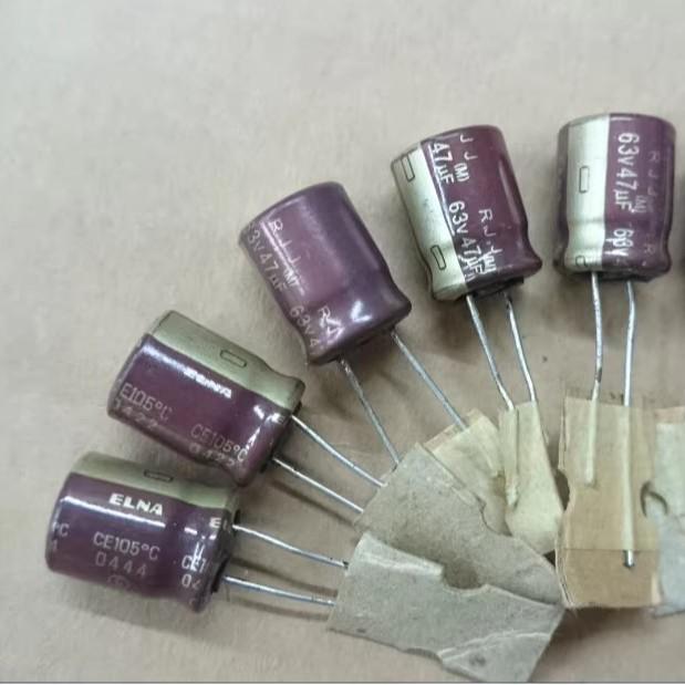 ELNA Electrolytic Capacitor 63V 47uF Japanese Original