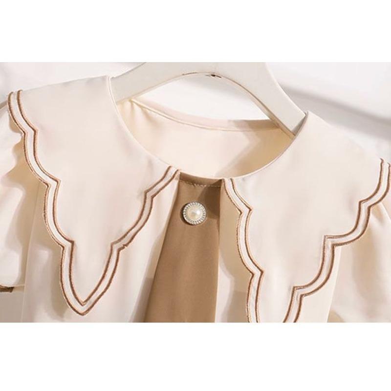 Girls' Dresses, Summer Dresses, Lapels, Western Style, Big Children's Skirts, Children's Summer Dresses, Princess Skirts, Summer