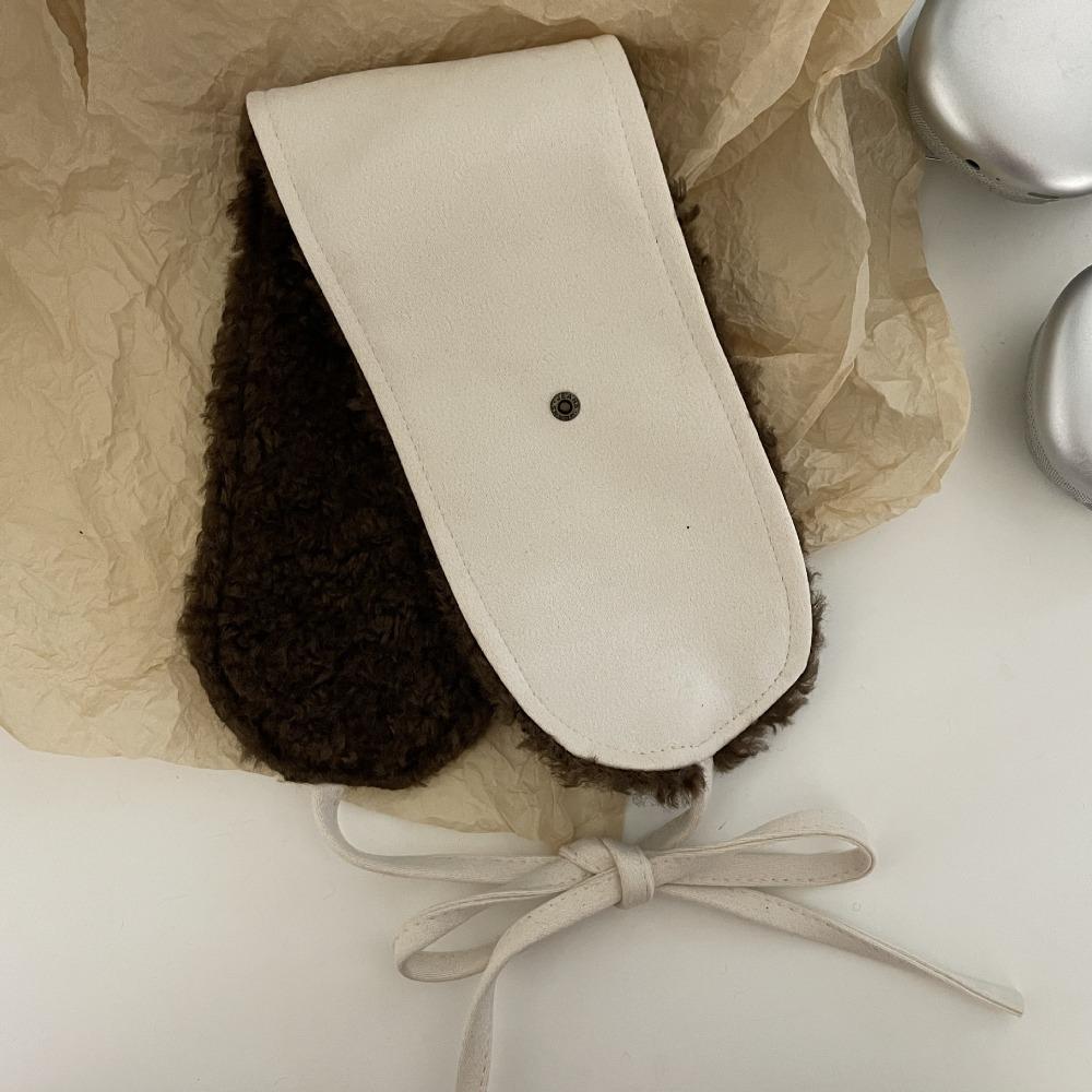 Lambswool/Chamois Plush Earmuffs Winter Warm Ear Cover High-quality Fluffy Earplugs