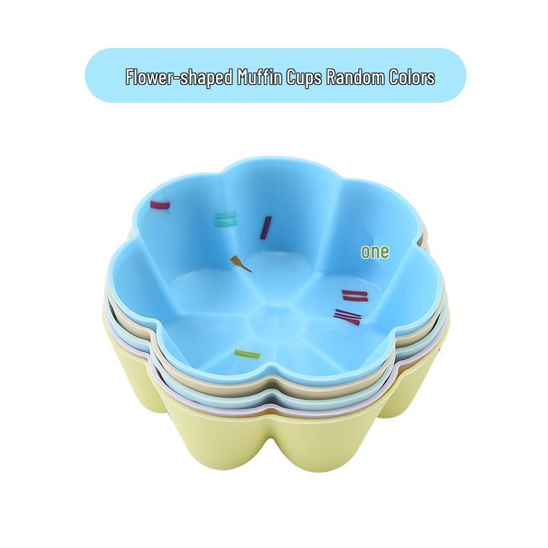 Silicone Muffin and Cake Molds for Baking, Egg Tarts, Steamed Eggs, Pudding, and Jelly Cups.