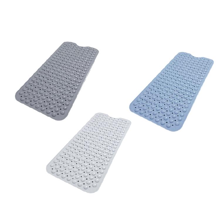 Comfort PVC Bathtubs Mats Suction Cup Stability, AntiSlip Water Proof Shower Bath Mats for Elderly and Children