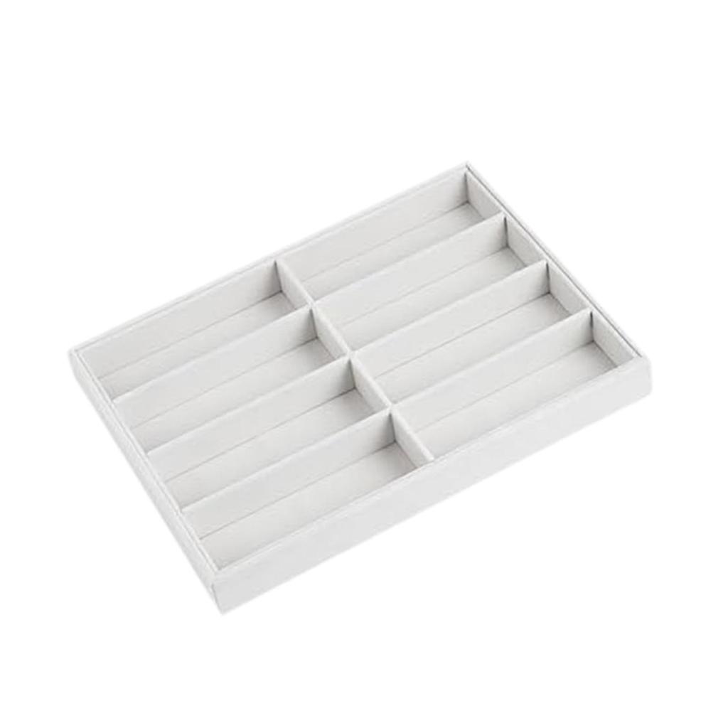 Sunglasses Organizer Tray 8 Slots Trendy Lightweight Eyeglasses Storage Box