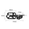 Enhanced Front Foot Pegs for BMW R1200GS/R1250GS/ADV LC – Aluminum Alloy