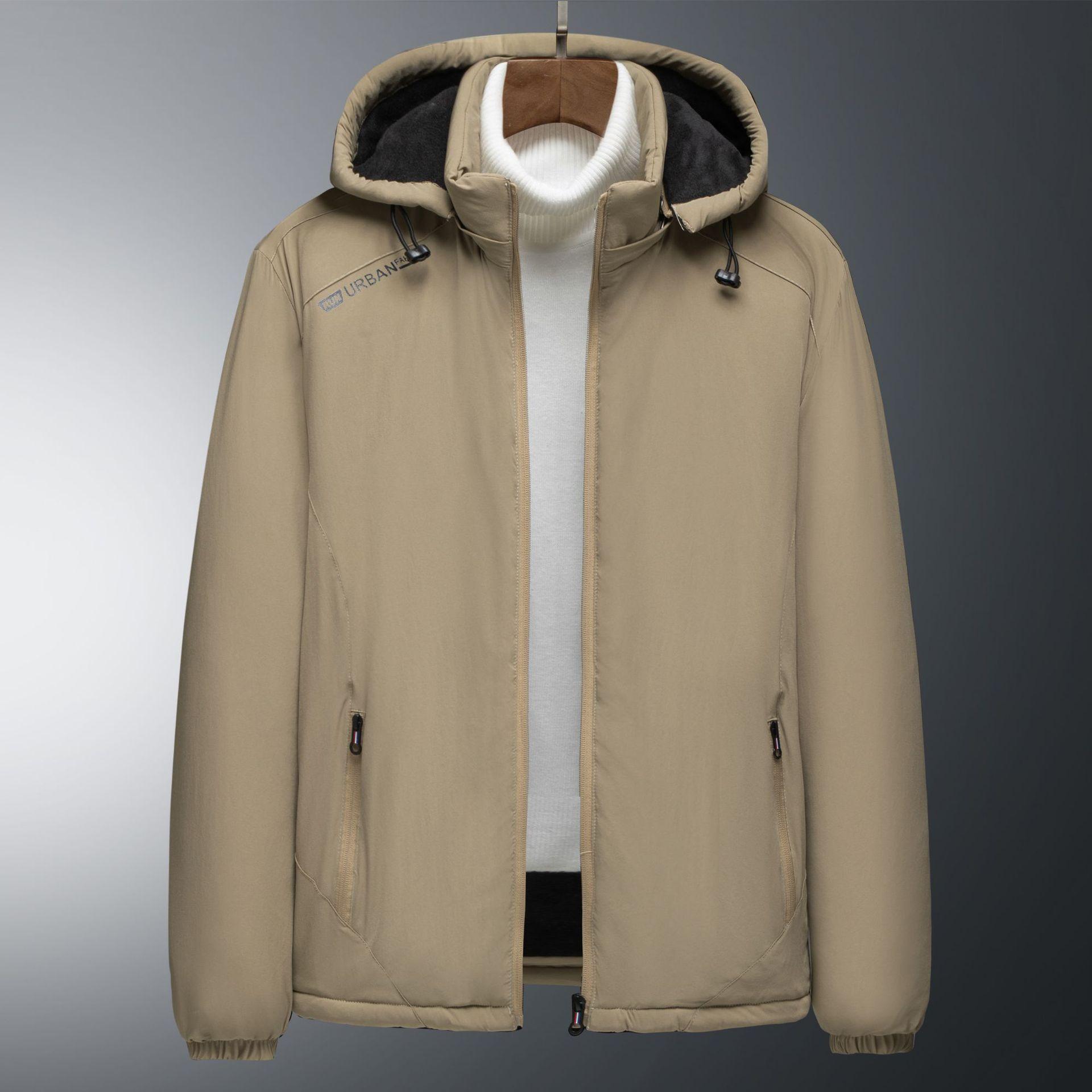 

Casual Men s Cotton Jacket Hooded Windproof Winter Daily L 60 kg or less