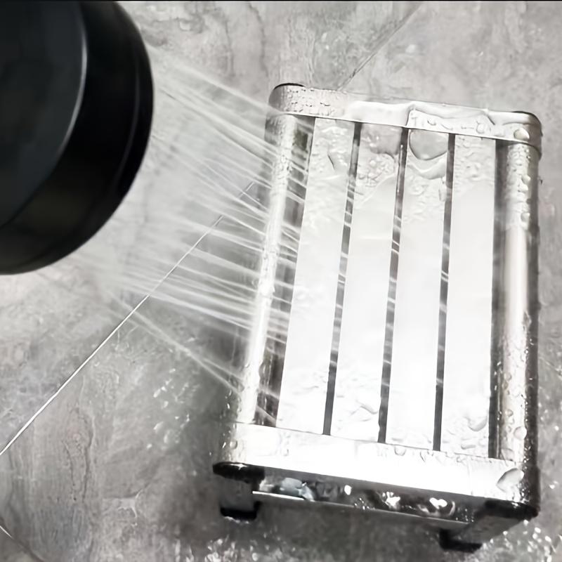 Scaun pătrat versatil din oțel inoxidabil - impermeabil, antiderapant, gros și durabil pentru utilizare în interior/exterior