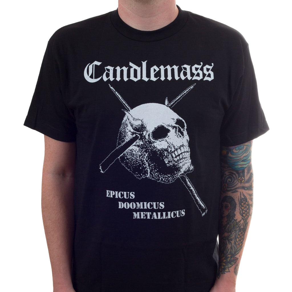 Candlemass Graphic Cotton T-shirt Unisex Summer Short Sleeve Fashion Brand Tee Luxury Casual Vintage Retro Top