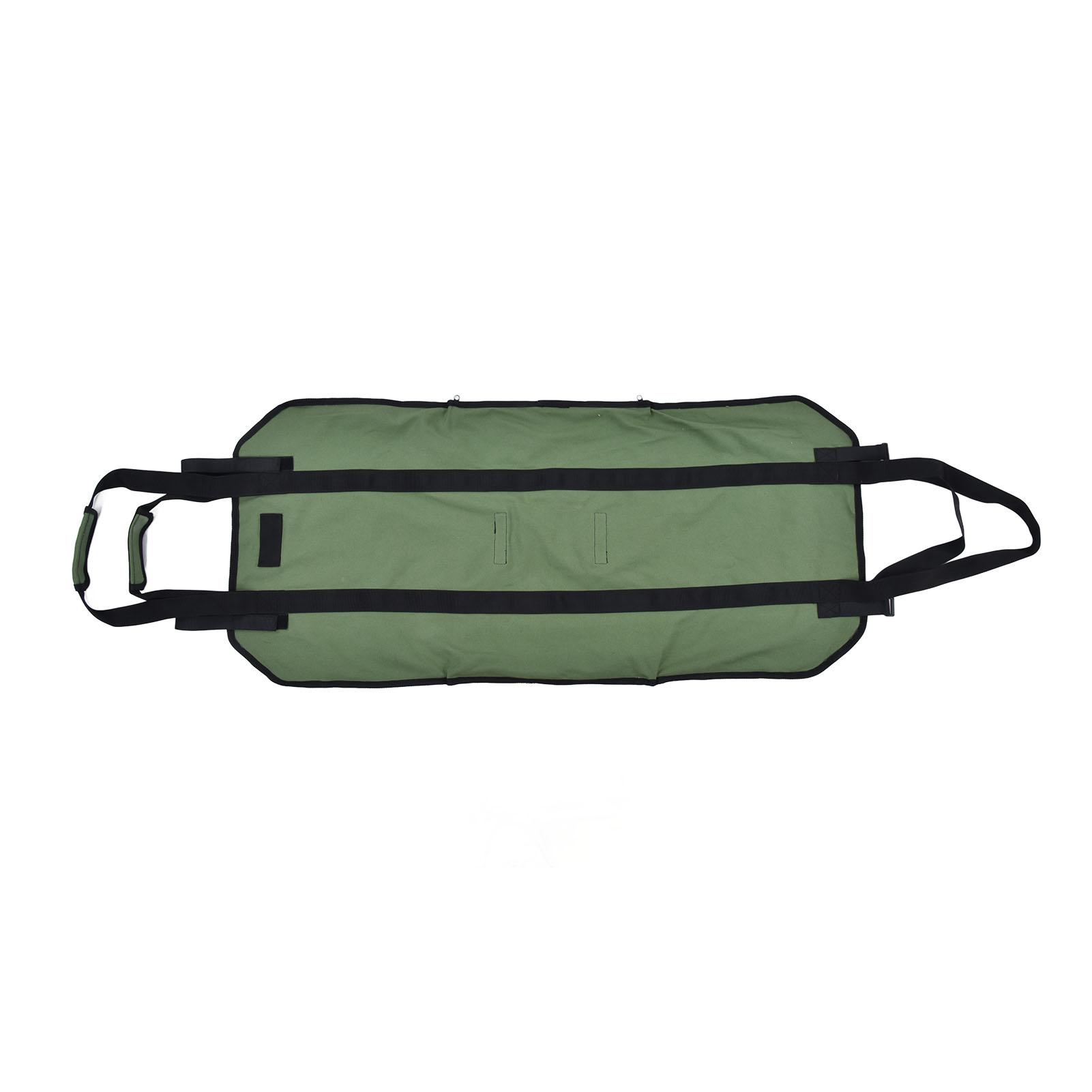

Oxford Cloth Firewood Carrier Portable Heavy Duty Firewood Tote Bag Storage Bag for Garden OD Green