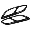 Stainless Steel Black Quad Exhaust Tips for Mercedes-Benz CLA (20 Models)