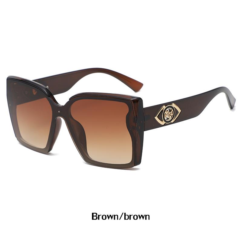JYL TS Women's Oversized Square - Sun-Protective Trendy Sunglasses 61010