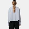 Ami Paris Cropped Oversized Oxford Shirt USH123-CO0031-4502