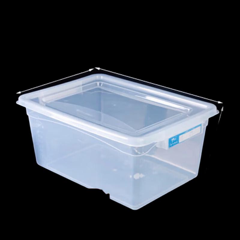 

NHZHIW Transparent Rectangular Food Storage Box with Lid