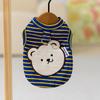 Spring and Summer New Teddy Bear Small Dog Two-legged Vest Thin Breathable Cat Pet Dog Dog Clothing