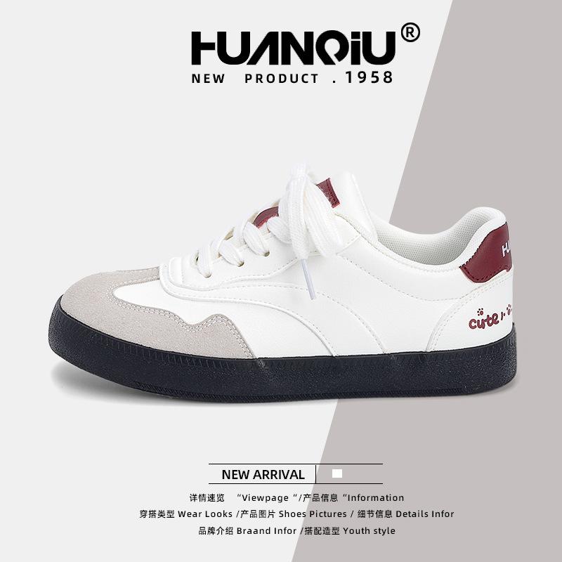 Global Niche Board Shoes Women's ZHQ-XA392 New Summer Versatile Little White Shoes Women's Light Casual Board Shoes Children