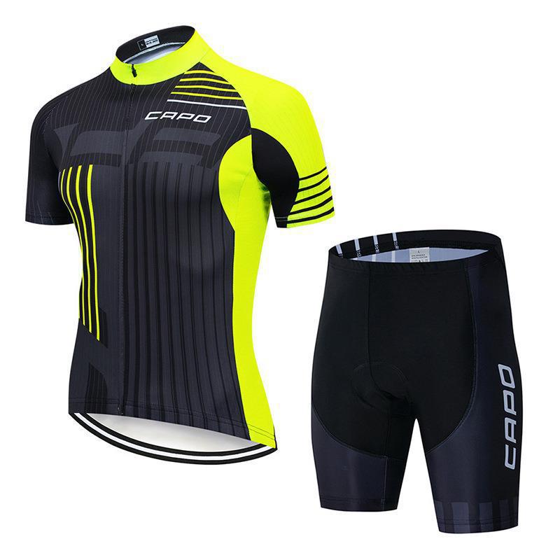 Short Sleeve Set Tour De France Self Highway Downhill Outdoor 2026 Summer Breathable Cycling Suit Set