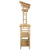 Outdoor Bar Table Natural 110 X 50 X 210 Cm Bamboo