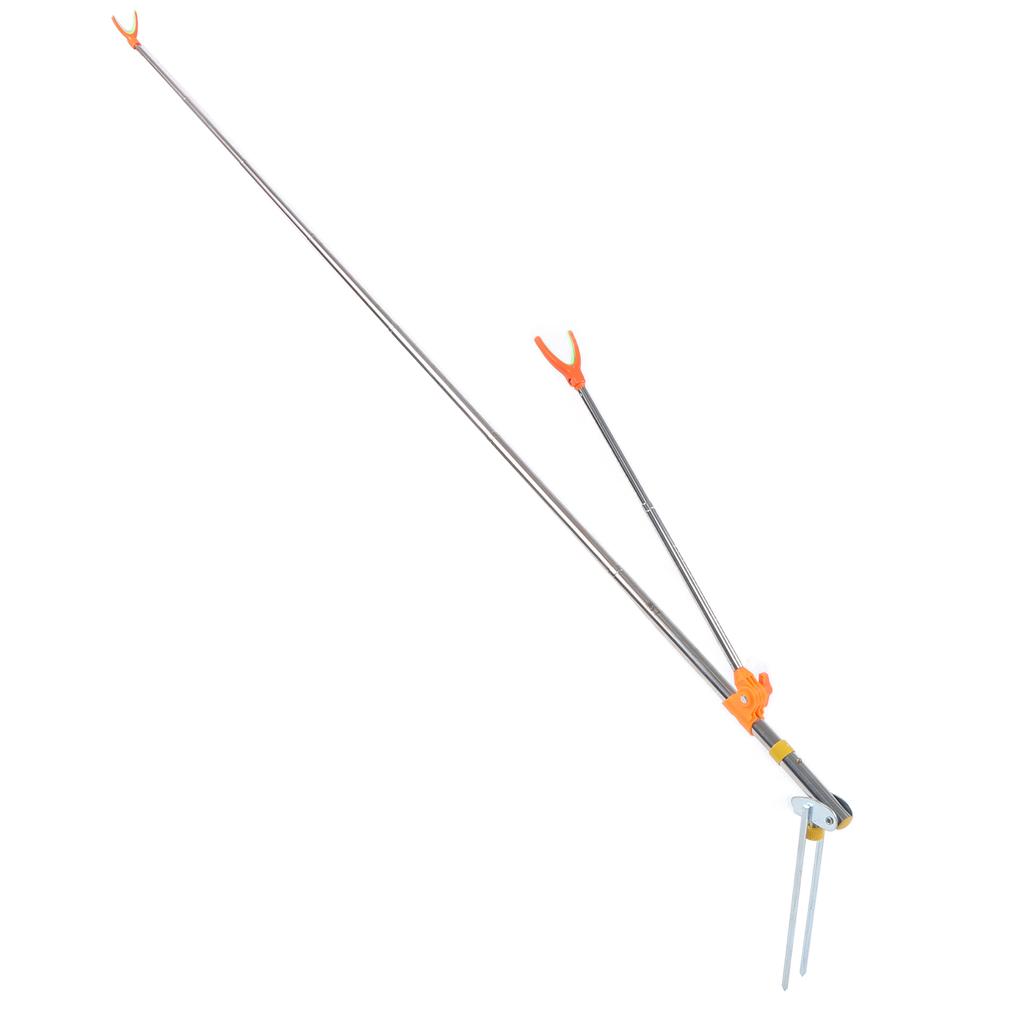 Suport pentru Lansetă Inserție Oțel Inoxidabil Multifuncțional Accesorii Echipament Pescuit 1,5 Metri