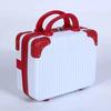Mini Handbag 14" Makeup Case: Small Suitcase-Style Storage & Gift Box