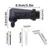 90° Rotation Right Angle Converter Right Angle Tool Accessory  For Rotary Tools