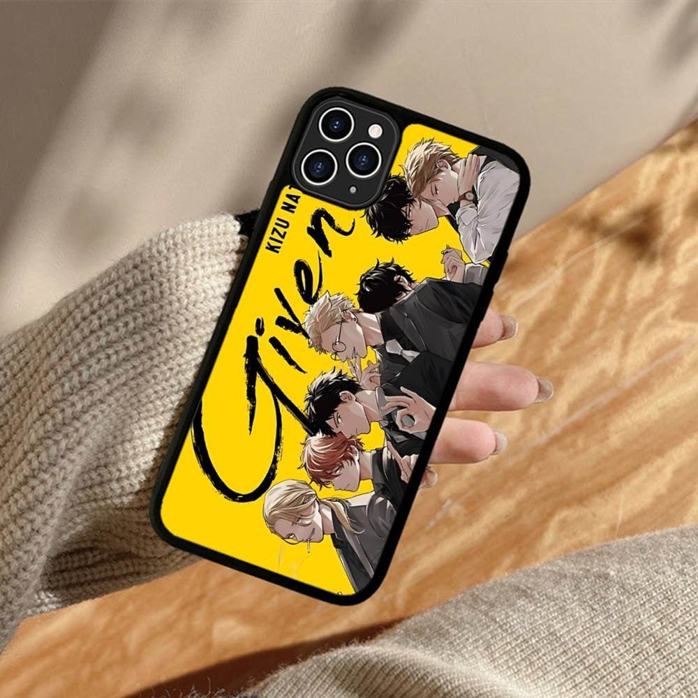 Japanse Cartoon Given Phone Case Silicone PC+TPU For For IPhone 11 12 13 14 15 16 Plus Pro Max Cover