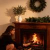Christmas Branches Battery Operated Artificial Picks Christmas Picks Artificial Pine Branches For Home Decor Indoor Outdoor