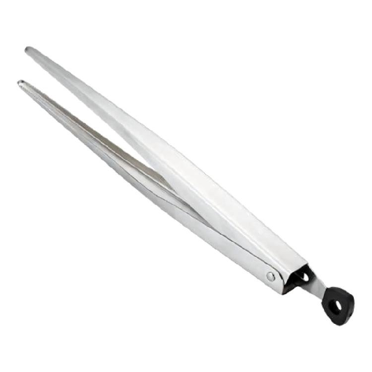

Food Grade Locking Stainless Steel Kitchen Tongs With Spring Mechanism For Outdoor BBQ And Indoor Cooking Nonslip Handle 1