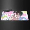 Manga Kwon T-Taekjoo Mousepad Non-slip Suitable For Office Computers Laptops E-sports Game Desk Mats XXL Keyboard
