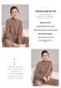 Cozy Cashmere Women's Sweater - Half-High Collar, Thick Knit for Autumn/Winter