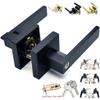 Anti-diefstal Deurslot Set Buisvormig Hendel Cilindrisch Deurslot Binnendeur Mechanisch Slot